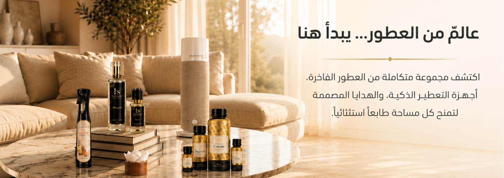 عالم من العطور يبدأ هنا