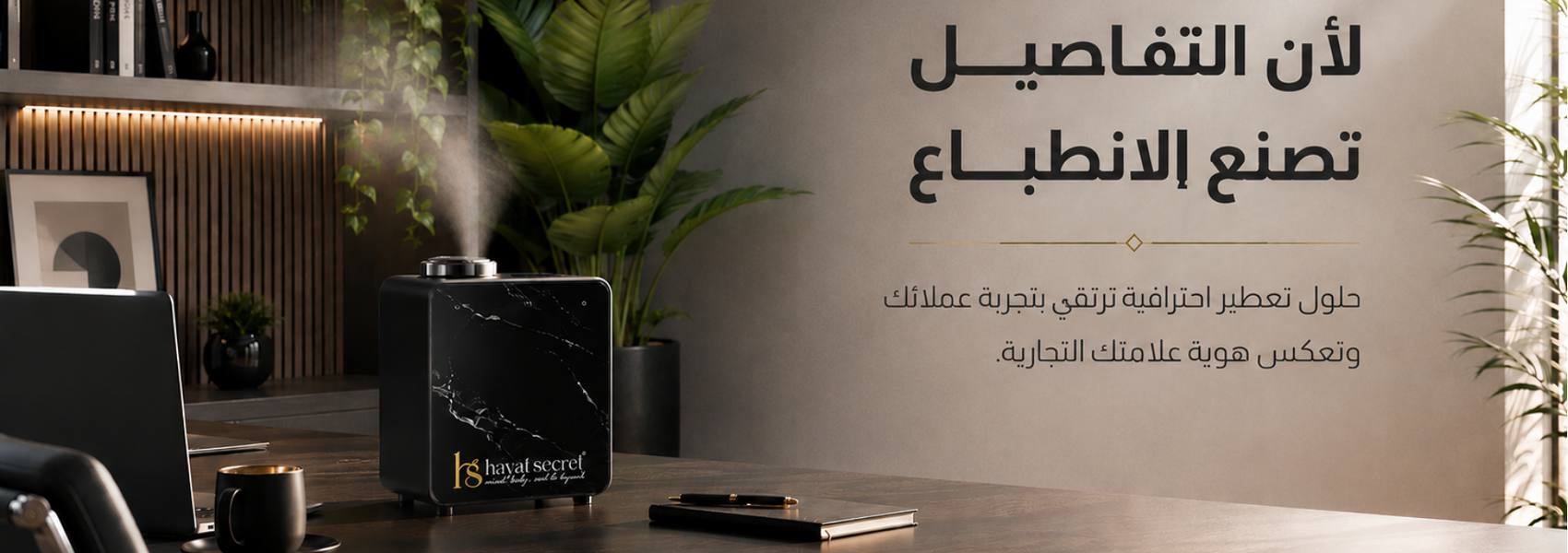 حلول تعطير احترافية لتجربة عملائك